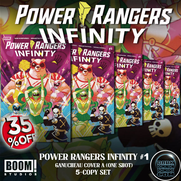 POWER RANGERS INFINITY #1 CVR A GANUCHEAU (5-COPY BUNDLE) (EST 08/21/2024)