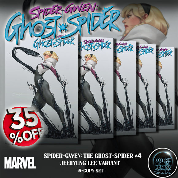 SPIDER-GWEN: THE GHOST-SPIDER #4 JEEHYUNG LEE VARIANT (5-COPY BUNDLE) (EST 08/28/2024)