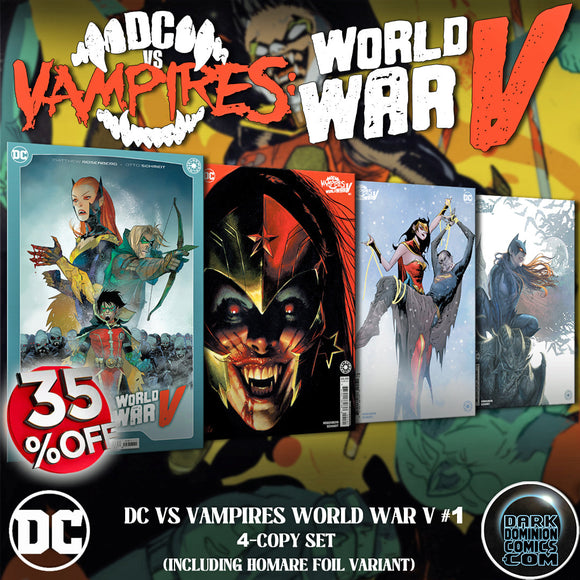 DC VS VAMPIRES WORLD WAR V #1 (OF 12)(4-COPY BUNDLE) (EST 08/14/2024)
