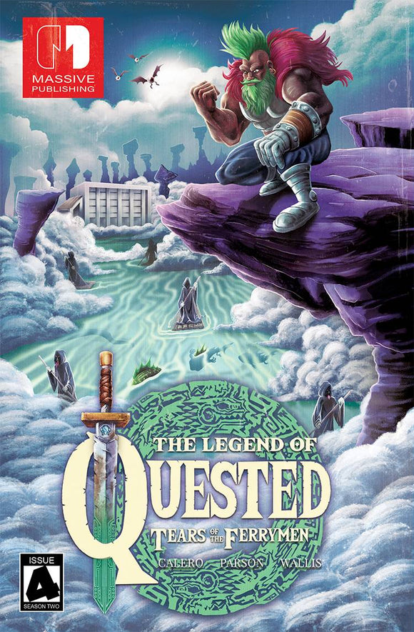 QUESTED SEASON 2 #4 CVR C RICHARDSON VIDEO GAME HOMAGE (07/17/2024)