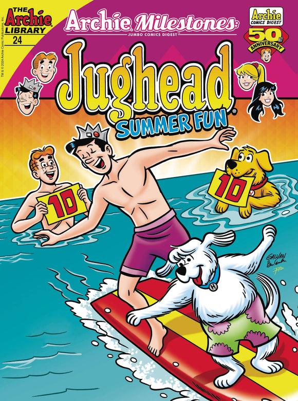 ARCHIE MILESTONES JUMBO DIGEST #24 JUGHEAD SUMMER SPLASH (EST 05/29/2024)