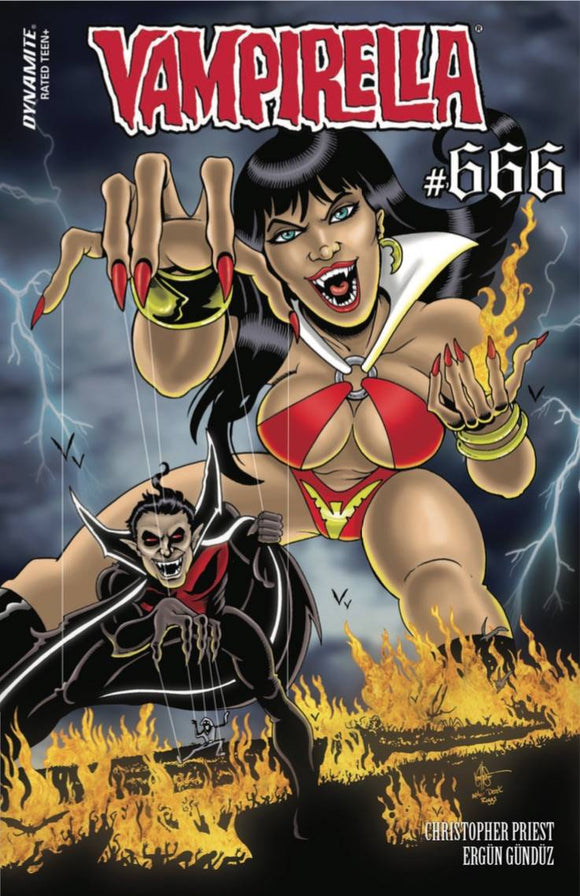 VAMPIRELLA #666 CVR U KEN HAESER HOMAGE (05/15/2024)