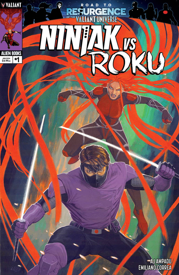 NINJAK VS ROKU #1 (OF 4) CVR A ERBETTA (06/26/2024)