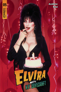 ELVIRA MEETS HP LOVECRAFT #5 CVR D PHOTO (06/19/2024)