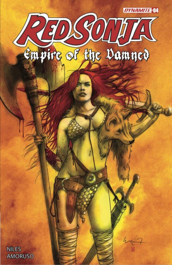 RED SONJA EMPIRE DAMNED #4 CVR C GUNDUZ (07/10/2024)