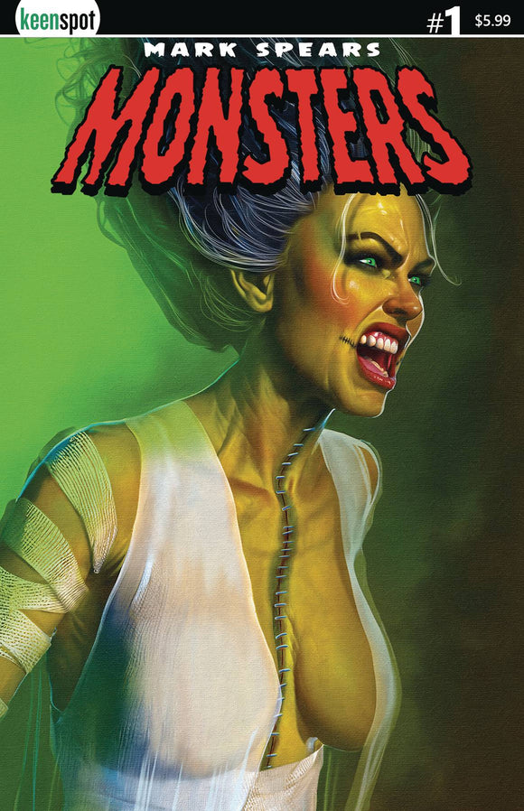 MARK SPEARS MONSTERS #1 CVR E BRIDEZILLA (09/25/2024)