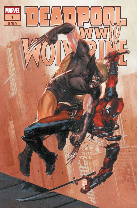 DEADPOOL & WOLVERINE: WWIII #1 GABRIELE DELL'OTTO BROWN COSTUME SURPRISE VARIANT (VF/NM) (05/01/2024)