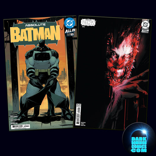 ABSOLUTE BATMAN #1 & #15 (CVR B Jock) Bundle (1st Prints) (12/10/2025)