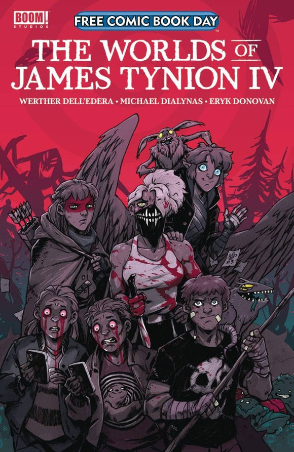 FCBD 2024 THE WORLDS OF JAMES TYNION IV (Bagged & Boarded) (05/04/2024)(Limit 1 Per Customer)