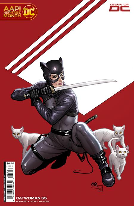 CATWOMAN #55 CVR D FRANK CHO AAPI HERITAGE MONTH CARD STOCK VAR (05/16/2023)