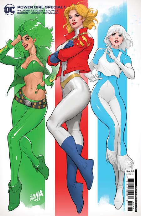 POWER GIRL SPECIAL #1 (ONE SHOT) CVR F DAVID NAKAYAMA CARD STOCK VAR (05/30/2023)