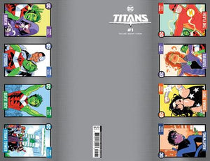 TITANS #1 CVR H PERFORATION TRADING CARD CARD STOCK VAR (05/16/2023)