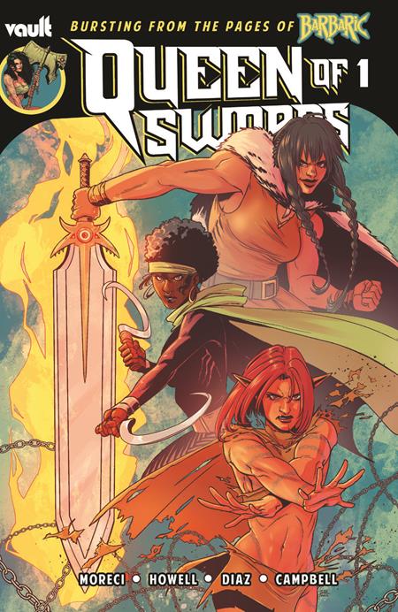 QUEEN OF SWORDS A BARBARIC STORY #1 CVR A CORIN HOWELL (MR) (06/13/2023)
