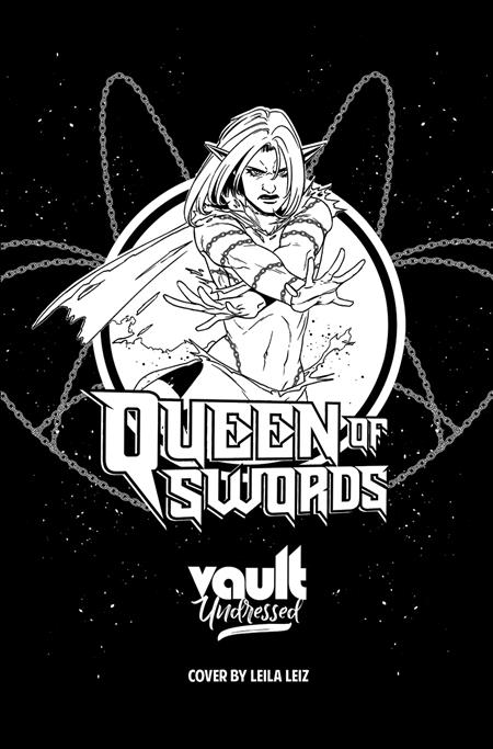 QUEEN OF SWORDS A BARBARIC STORY #1 CVR D LEILA LEIZ NSFW POLYBAGGED VAR (MR) (06/13/2023)