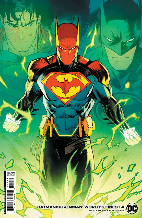 BATMAN SUPERMAN WORLDS FINEST #4 2nd PRINT CVR A DAN MORA  (08/02/2022)