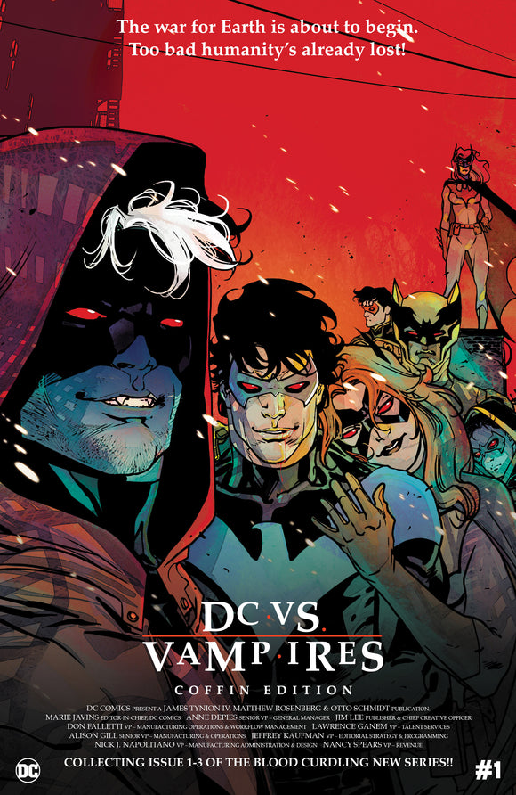 DC VS VAMPIRES COFFIN EDITION #1 CVR A CARMINE DI GIANDOMENICO (07/12/2022)