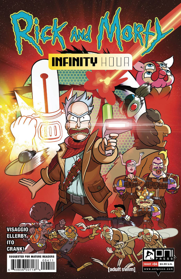 RICK AND MORTY INFINITY HOUR #4 (OF 4) CVR A MARC ELLERBY (07/26/2022)