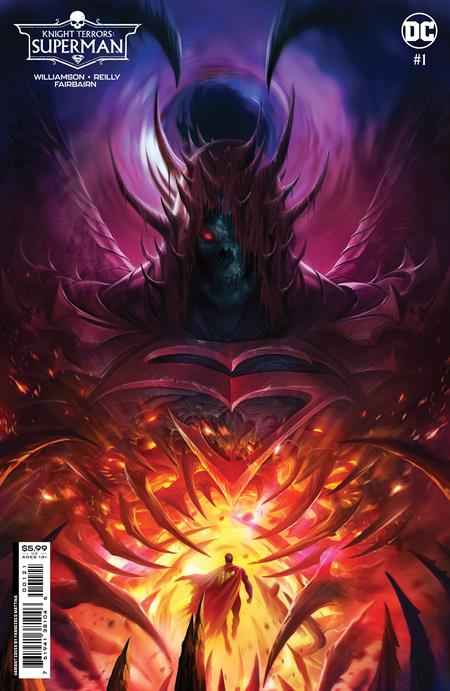 KNIGHT TERRORS SUPERMAN #1 (OF 2) CVR B FRANCESCO MATTINA CARD STOCK VAR (07/18/2023)