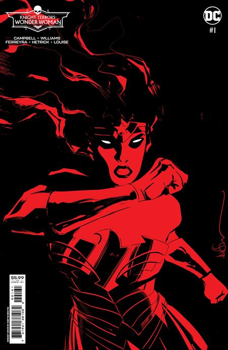 KNIGHT TERRORS WONDER WOMAN #1 (OF 2) CVR D DUSTIN NGUYEN MIDNIGHT CARD STOCK VAR (07/18/2023)