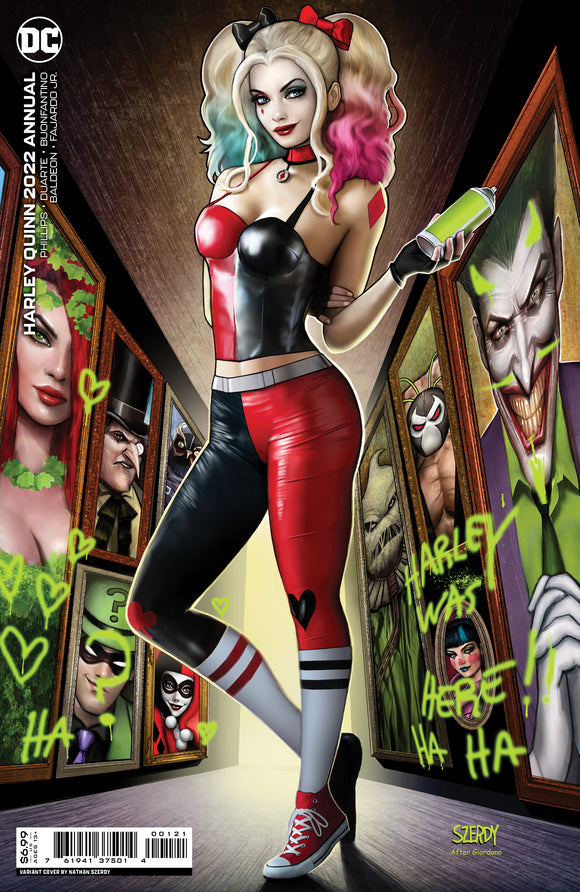 HARLEY QUINN 2022 ANNUAL #1 (ONE SHOT) CVR B NATHAN SZERDY CARD STOCK VAR (08/30/2022)