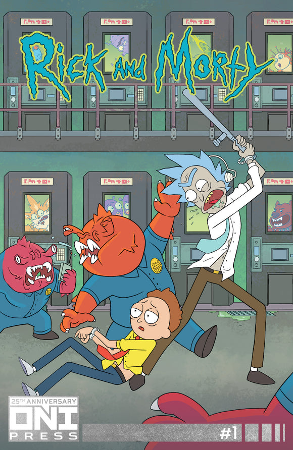 RICK AND MORTY #1 ONI 25TH ANNIVERSARY FOIL EDITION (08/23/2022)
