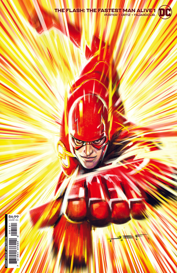 FLASH THE FASTEST MAN ALIVE #1 (OF 3) CVR B JUAN FERREYRA CARD STOCK VAR (09/13/2022)