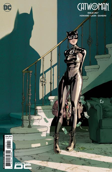 CATWOMAN #57 CVR B TIRSO CONS CARD STOCK VAR (BATMAN CATWOMAN THE GOTHAM WAR) (09/19/2023)