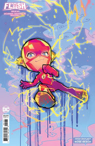 FLASH #1 CVR D ROSE BESCH CREATOR CARD STOCK VAR (09/26/2023)