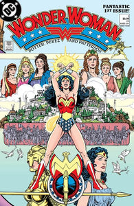 WONDER WOMAN (1987) #1 FACSIMILE EDITION (2023 EDITION) CVR C GEORGE PEREZ FOIL VAR (08/29/2023)