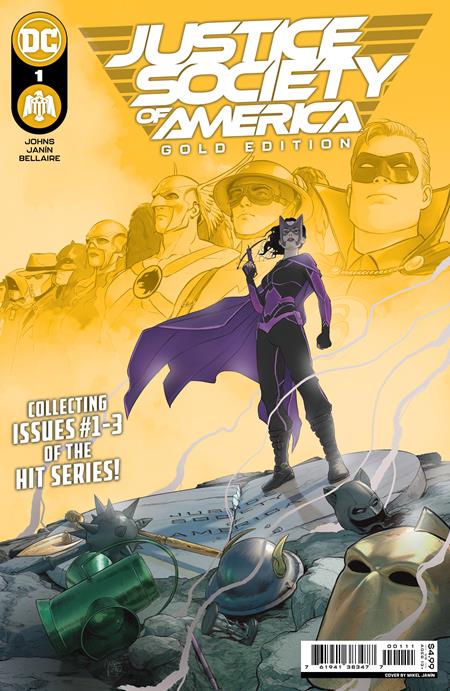 JUSTICE SOCIETY OF AMERICA GOLD EDITION CVR A MIKEL JANIN (10/03/2023)
