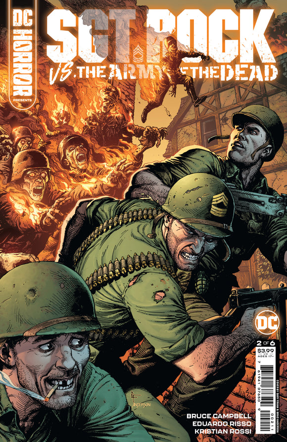 DC HORROR PRESENTS SGT ROCK VS THE ARMY OF THE DEAD #2 (OF 6) CVR A GARY FRANK (MR) (10/25/2022)