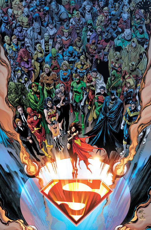 DEATH OF SUPERMAN 30TH ANNIVERSARY SPECIAL #1 (ONE-SHOT) CVR C IVAN REIS & DANNY MIKI FUNERAL FOR A FRIEND VAR (11/08/2022)