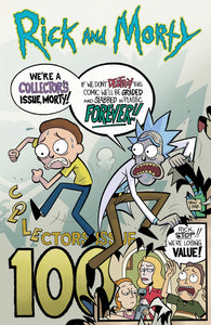 RICK AND MORTY #100 CVR A TROY LITTLE (10/25/2022)