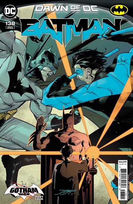 BATMAN #138 CVR A JORGE JIMENEZ (BATMAN CATWOMAN THE GOTHAM WAR) (10/03/2023)