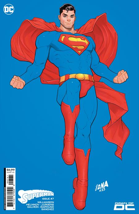 SUPERMAN #7 CVR D DAVID NAKAYAMA CARD STOCK VAR (#850) (10/17/2023)