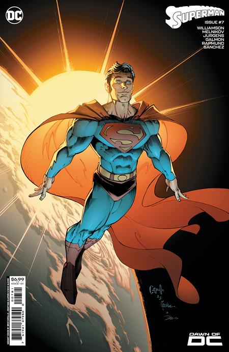 SUPERMAN #7 CVR F GREG CAPULLO & JONATHAN GLAPION CARD STOCK VAR (#850) (10/17/2023)