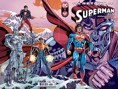 RETURN OF SUPERMAN 30TH ANNIVERSARY SPECIAL #1 (ONE SHOT) CVR A DAN JURGENS WRAPAROUND (10/31/2023)