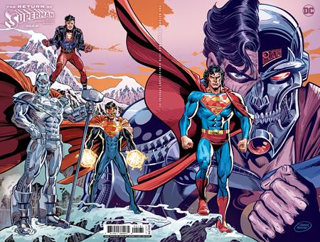 RETURN OF SUPERMAN 30TH ANNIVERSARY SPECIAL #1 (ONE SHOT) CVR F DAN JURGENS WRAPAROUND FOIL VAR (10/31/2023)