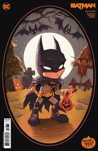 BATMAN #138 CVR F CHRISSIE ZULLO TRICK OR TREAT CARD STOCK VAR (BATMAN CATWOMAN THE GOTHAM WAR) (10/03/2023)