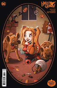 HARLEY QUINN #33 CVR F CHRISSIE ZULLO TRICK OR TREAT CARD STOCK VAR (10/24/2023)