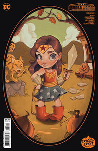 WONDER WOMAN #2 CVR G CHRISSIE ZULLO TRICK OR TREAT CARD STOCK VAR (10/24/2023)