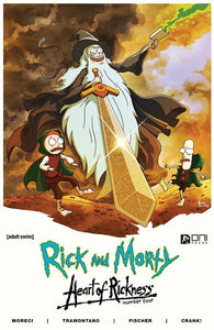 RICK AND MORTY HEART OF RICKNESS #4 (OF 4) CVR B PHIL MURPHY VAR (MR) (10/24/2023)