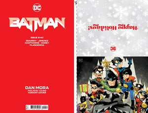 BATMAN #140 CVR D DAN MORA DC HOLIDAY CARD SPECIAL EDITION VAR (12/05/2023)