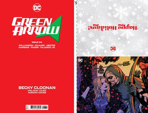 GREEN ARROW #6 (OF 12) CVR C BECKY CLOONAN DC HOLIDAY CARD SPECIAL EDITION VAR (11/28/2023)