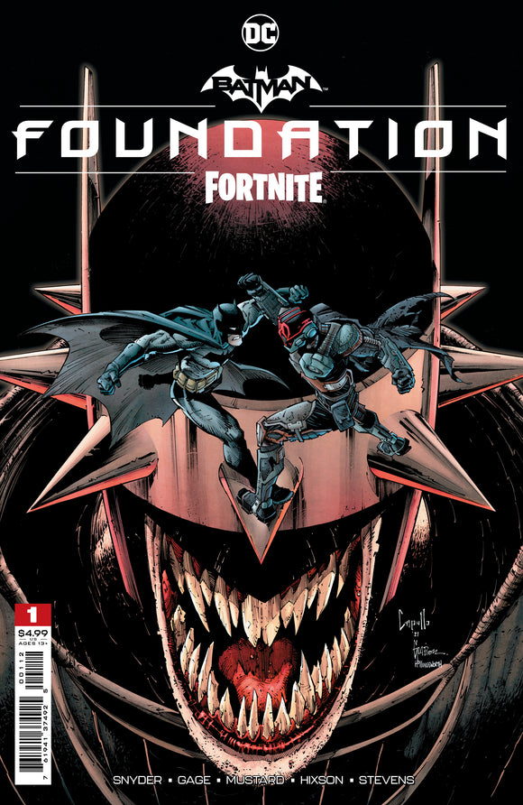 BATMAN FORTNITE FOUNDATION #1 Second Printing (12/21/2021)