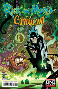 RICK AND MORTY VS CTHULHU #1 (OF 4) CVR A TROY LITTLE (MR) (12/13/2022)