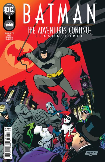 BATMAN THE ADVENTURES CONTINUE SEASON 3 #1 (OF 7) CVR A KEVIN NOWLAN (01/10/2023)