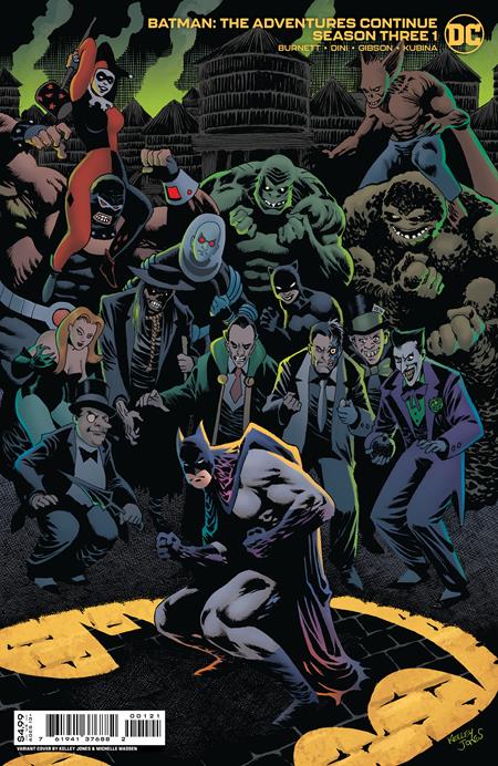 BATMAN THE ADVENTURES CONTINUE SEASON 3 #1 (OF 7) CVR B KELLEY JONES CARD STOCK VAR (01/10/2023)