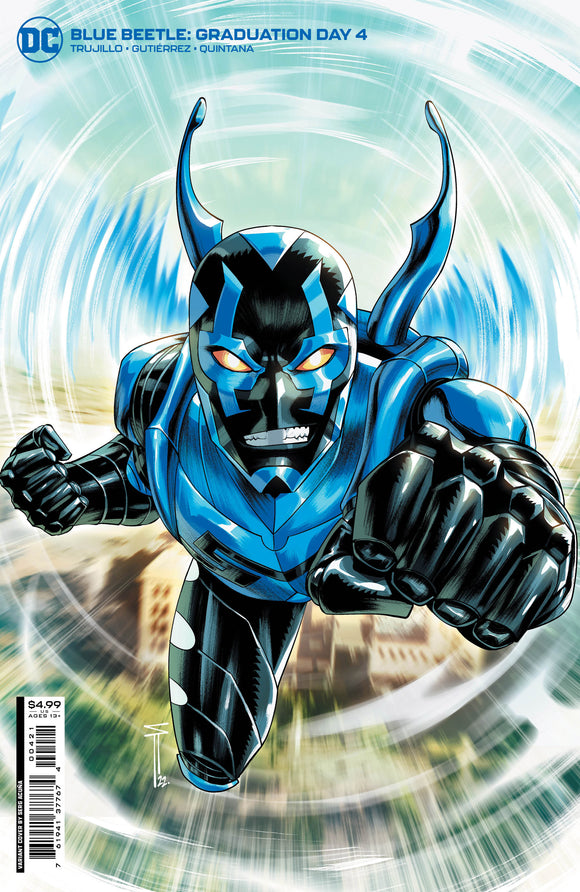 BLUE BEETLE GRADUATION DAY #4 (OF 6) CVR B SERG ACUNA CARD STOCK VAR (02/28/2023)