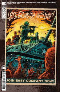 DC HORROR PRESENTS SGT ROCK VS THE ARMY OF THE DEAD #6 (OF 6) CVR B FRANCESCO FRANCAVILLA CARD STOCK VAR (MR) (02/28/2023)